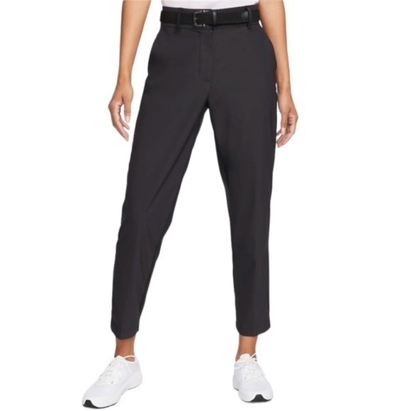 Nike Golf Dry Fit Ladies Size 4 Beige Golf Pants Mid Rise - Picture 1 of 11